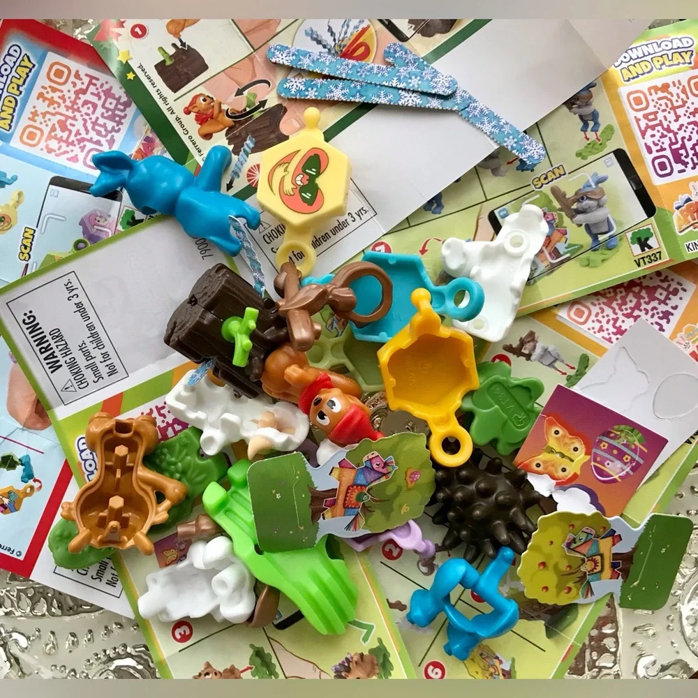 kinder | Toys | 2 Kinder Joy Surprise Toy Trinkets Holiday Animal